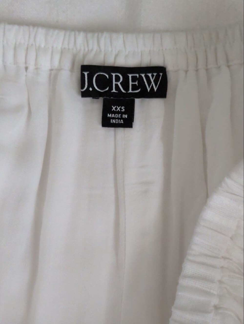 J. Crew White Midi Skirt In Embroidered Dobby XXS - Picture 4 of 6